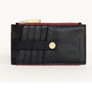 Hammitt 210 West Black Leather Wallet